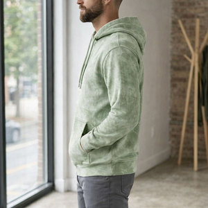 Sudaderas con Capucha de Moda para Hombre, de Primera Calidad, con Lavado Ácido, Tallas Grandes, Ropa de Moda - Product Image 6