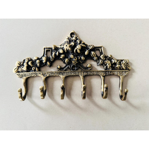 Top Quality Artistic Vintage Design Brass Clothes Hanger <b>Hook</b> With Black Antique Shade <b>for</b> Clothes & Towel <b>Hanging</b> at Low Price - Product Image 3