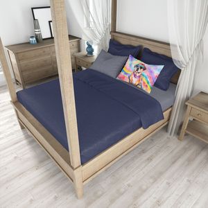 Carlin Hippie Dawg oeuvre décorative taie d'oreiller légère et Super douce facile d'entretien taille Standard housse de coussin - Product Image 4