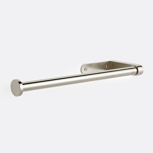 Portarrollos de Papel Higiénico de Acero Inoxidable y Latón, Montado en la Pared, con Acabado en Níquel, para Baño, También Apto para Lavadero - Product Image 3