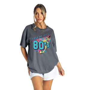 Retro Vintage 1980's Costume 80's Outfit Men Women 80's <b>Party</b> Pullover Oversized <b>Tshirt</b> - Product Image 6