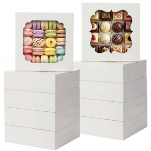 Boîte cadeau de luxe en papier couché avec pelliculage mat, logo gaufré, doublure en mousse, nœud en satin, emballage alimentaire de qualité supérieure - Product Image 3