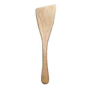 100% Pure Natural Wood Eco-Friendly Cooking <b>Serving</b> <b>Spoon</b> Utensil Sets Dishwasher Microwave Safe Kitchen Utensils for Hotel - Product Image 4