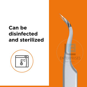 Vente flash - Pinces à cils en acier inoxydable fabriquées au Pakistan - Couleur et taille personnalisées - Réutilisables - Durables - Service OEM - Product Image 3
