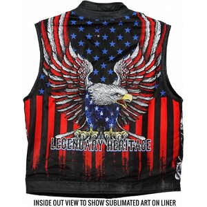 Custom Men's Genuine Cowhide Leather Motorcycle Club Vest Stand Collar Sleeveless <b>Biker</b> Riding <b>Waistcoat</b> OEM ODM Manufacturer - Product Image 1