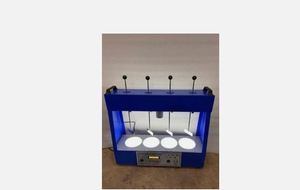 Appareil de test de bocaux numérique électrique à 4 broches, bleu, multi-positions, pour usage en laboratoire. - Product Image 2