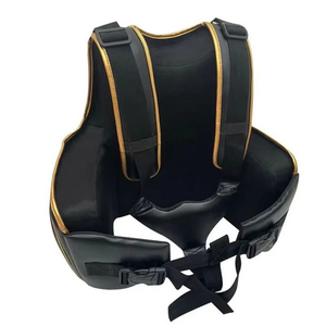 Protège-poitrine en cuir véritable de haute qualité pour la boxe, le kickboxing, les arts martiaux, le Muay Thai et l'entraînement MMA - Product Image 2