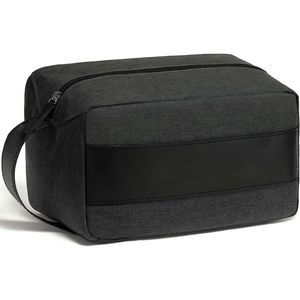 Borsa da Viaggio Impermeabile per Uomo, Grigia, per Accessori da Bagno e da Viaggio, Regalo Perfetto - Product Image 1