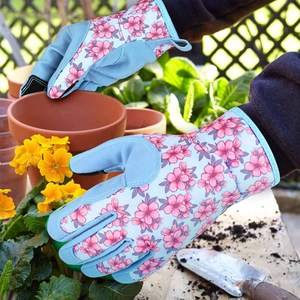 Guantes de Jardinería Amara de Cuero Sintético de Alta Calidad para Mujer, Transpirables, Protección para el Trabajo, Actividades al Aire Libre, Logotipo Personalizado - Product Image 4
