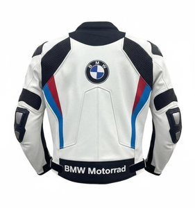 Men’s Custom Cowhide Leather <b>Racing</b> <b>Jacket</b>/Chaqueta MotoCP Style CE Level 2 Armor Motorcycle Track Riding Protective Gear CE - Product Image 3