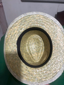 Chapeau à large bord vierge en paille de papier écologique disponible pour la personnalisation DIY, vente en gros, style mexicain Bangora - Product Image 2