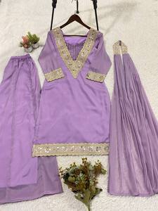 Latest Design Customized Embroidered Full Sleeves Women Shalwar Kameez With Dupatta on Sale Now - Product Image 5