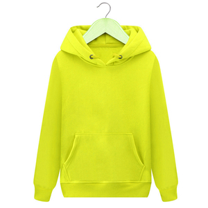 Sudadera con Capucha Unisex Verde, Corte Regular, Color Sólido, con Bolsillo, Informal, de Felpa Francesa, Manga Larga, para Otoño - Product Image 6
