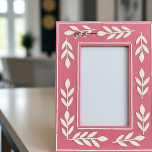 Luxury Pink <b>Picture</b> <b>Frame</b> <b>for</b> Home Decor Modern Pink Tabletop Photo <b>Frame</b> - Product Image 5