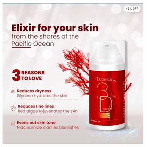 Suero Facial 3D Botanica 30ml, Fórmula Antienvejecimiento, Hidratante e Iluminadora de la Piel - Product Image 2