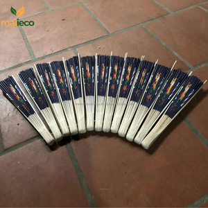 ของขวัญไม้ไผ่สำหรับงานแต่งงานงานหัตถกรรมเวียดนามแบบดั้งเดิมพัดลมมือถือขนาดใหญ่เป็นมิตรกับสิ่งแวดล้อม - Product Image 2