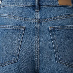 Fashionable Breathable Womens Denim Shorts 100% Cotton Casual Drawstring Closure Customized Colors Premium Clothing - Product Image 5