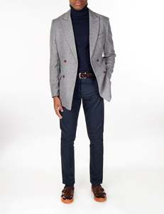 The Man <b>Blazer</b> Male Suit Tuxedo Clothing Casual Business Striped Pattern Luxury Stylish <b>Blazers</b> for Men Hot Sale - Product Image 6