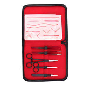 Kit de Entrenamiento de Sutura Quirúrgica de Acero Inoxidable para Estudiantes de Enfermería, Manual de Disección Quirúrgica de Grip Surgical - Product Image 6