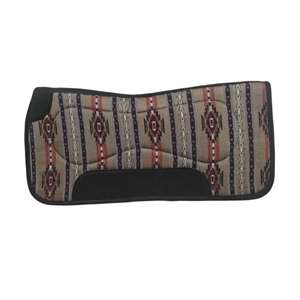 Almohadilla de Silla de Montar Western Premium Personalizable, Hecha a Mano, con Base de Fieltro de Lana de Nueva Zelanda Beige, Protección para el Caballo - Product Image 3