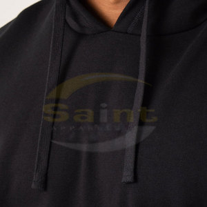 Chaleco sin Mangas con Capucha para Hombre, 100% Algodón, Forro Polar, Secado Rápido, Transpirable, Ecológico, Ropa Deportiva de Primavera, Color y Logotipo Personalizables OEM - Product Image 6