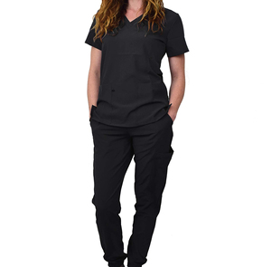 Wholesale Price Women <b>Scrub</b> <b>Set</b> Latest Style Hot Selling Anti Wrinkle Durable Material Canvas 100% Cotton Fully Customized - Product Image 1