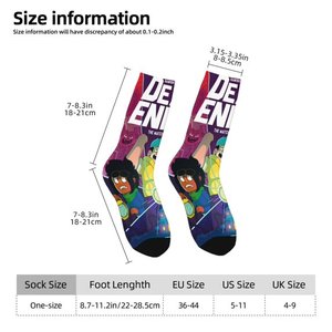 Chaussettes de sport Hamish Steele, chaussettes unies imprimées par transfert thermique, respirantes, à séchage rapide, en polyester/nylon, pour athlétisme, yoga, course à pied, pour adultes - Product Image 4