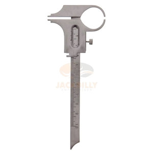 Jauge Boley de 0 mm à 100 mm, instrument de mesure chirurgical en acier inoxydable de haute précision, certifié MOL - Product Image 1
