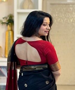 Black <b>Red</b> Banarasi Silk <b>Saree</b> Traditional Wear Women Wedding Party Regular Fit Floor Length Quick Dry 85466 AAYNA- 35023 - Product Image 4