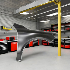 Nuevo Guardabarros Delantero Derecho Original OEM de Aluminio para CLA250, Clase CLA W117 2013-2019, Número de Pieza de Repuesto - Product Image 1