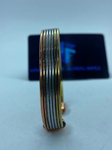 Wholesale Custom <b>Copper</b> Brass Cuff <b>Bracelet</b> Manufacturer Supplier Adjustable Vintage Gold Plated Wedding Unisex - Product Image 4