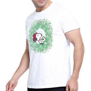 Camiseta B2B al por mayor con serigrafía, diseño de dobladillo dividido y espalda extendida, estilo urbano moderno, color personalizado de fábrica - Product Image 4