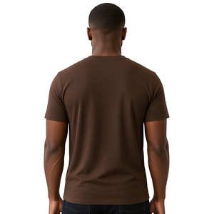 เสื้อยืดผู้ชาย Iota Phi Theta สีน้ำตาล ลายกราฟิกตราสัญลักษณ์สีทอง แขนสั้น คอกลม ผ้าฝ้าย เสื้อผ้าลำลองสำหรับผู้ชาย - Product Image 2
