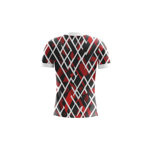 OEM Custom Sublimation <b>Polyester</b> T <b>Shirt</b> Breathable Quick Dry O Neck Athletic Performance Tee - Product Image 4