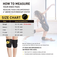Genouillère de compression en éponge respirante et douce de haute qualité personnalisée Aofit pour la danse, le volley-ball, le basketball, le football