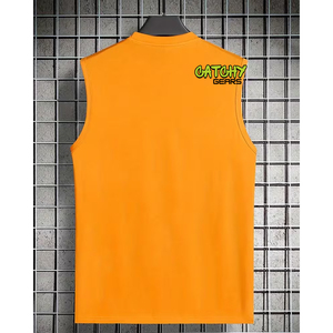 Camiseta sin mangas para hombre, de secado rápido, transpirable, para gimnasio, deportiva, de verano. - Product Image 4