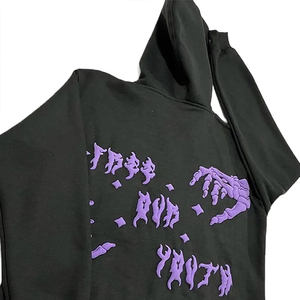 2026 New Arrival Men's <strong>Clothing</strong> Oversize Puff Print Hoodie Custom Logo Men's Hoodies for <strong>Online</strong> Sale in Low price - Product Image 5