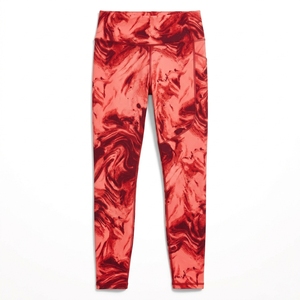 <b>Pink</b> Gray Marble Print High Waist <b>Leggings</b> <b>Women</b> Stretch Workout Yoga Pants Activewear - Product Image 3