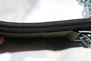 Ceinture de trempage d'haltérophilie en néoprène personnalisée avec chaîne en acier 32 "Ceinture de soutien du dos de gymnastique unisexe Ceinture de trempage d'entraînement physique - Product Image 6