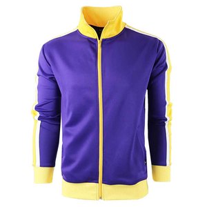 Veste de sport zippée de bonne qualité, tissu polyester et élasthanne, poches avant tendance, look classique pour homme - Product Image 5