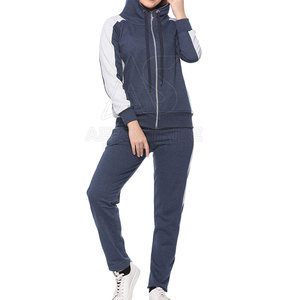 Ensemble de jogging pour femmes haute performance, style moderne, 100% coton respirant, écologique, parfait pour les tenues décontractées et sportives - Product Image 4