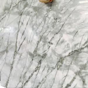 ORRIS LIVING Indian Himalayan Natural Marble Slab <b>Polished</b> Honed Surface 20/30mm Eco-Friendly Durable Dining Vanity Tops <b>Floor</b> - Product Image 1
