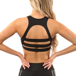 Sujetador Deportivo Personalizado para Mujer, Diseño a Cuadros, Super Suave, Transpirable, Antibacterial, de Secado Rápido, Sexy, para Gimnasio, Yoga, con Copas Extraíbles - Product Image 6