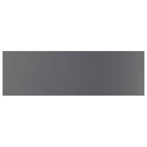 Juego de 4 piezas de tableros de estantería de madera de ingeniería gris de alto brillo Tamaño de 31,5 "x 7,9" x 0,6 "para estanterías - Product Image 4