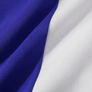 Sudadera con Capucha para Hombre INDEX, Diseño Color Block, Estilo Patchwork, Holgada, Informal, Otoñal, Tejida, Blanca y Azul - Product Image 6