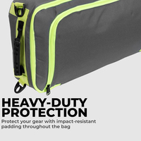 Sac de voyage pour snowboard personnalisable - Roziv Sports RS-STB-010 - Utilisation toutes saisons - Durable, léger, en polyester/nylon souple