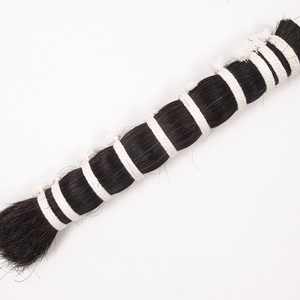 Pelo de Caballo Natural Genuino en Colores Blanco/Negro/Marrón/Gris, Apto para Fabricación de Arcos y Tejido Artesanal - Product Image 4