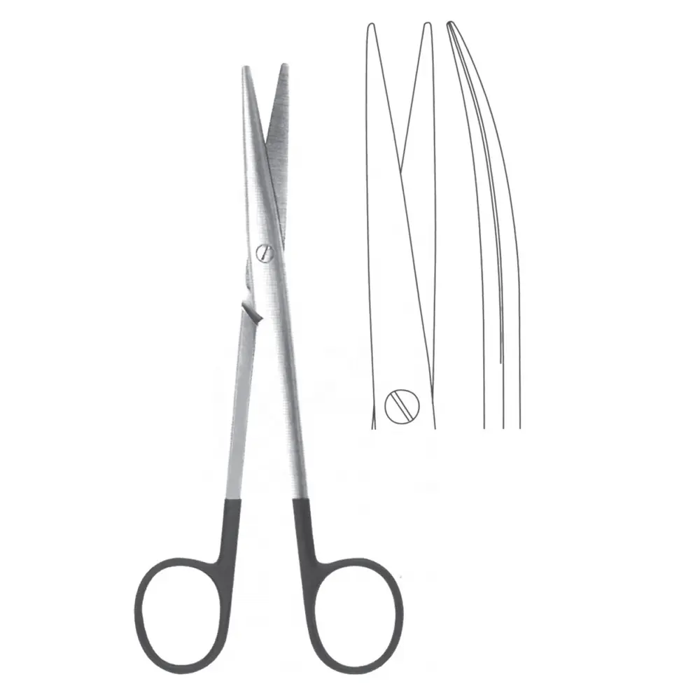 Lexer Scissors Supercut Black Coated - Plastic Surgery Scissor - General Surgery Scissor BY ZACHARY INDUSTRIES