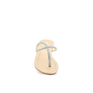 Sandales à talons dorées FN0573 Chappal élégant et fantaisie - Product Image 1