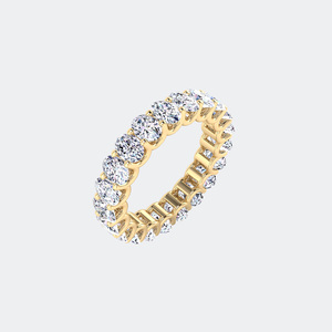 แหวน5.10CTW ตัดทรงกลมชุดแหวนนิรันดร์ - Product Image 5
